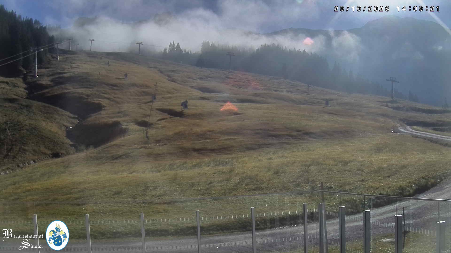 Archiv Foto Webcam Mellau: Aussicht vom Bergrestaurant Simma