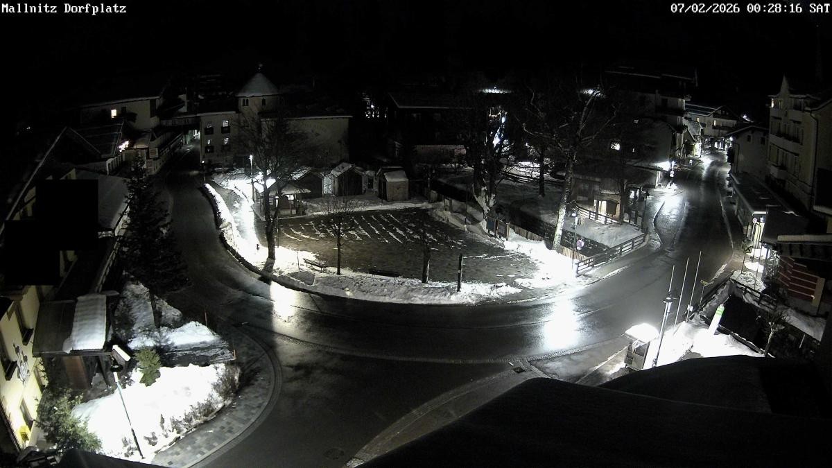 Archiv Foto Webcam Mallnitz: Village square