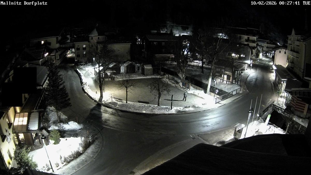 Archiv Foto Webcam Mallnitz: Village square