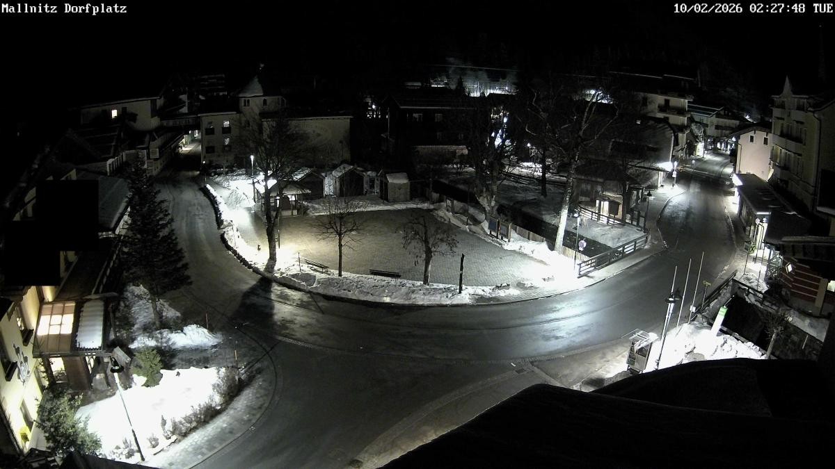Archiv Foto Webcam Mallnitz: Village square