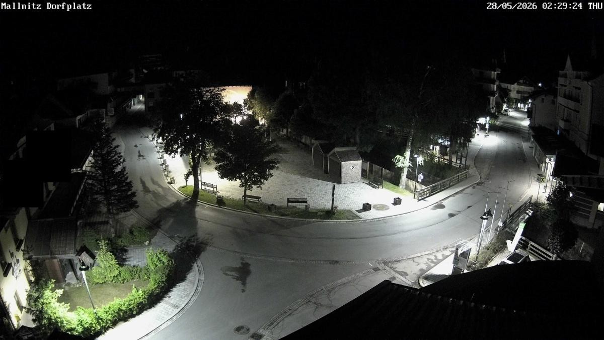 Archived image Webcam Mallnitz Village