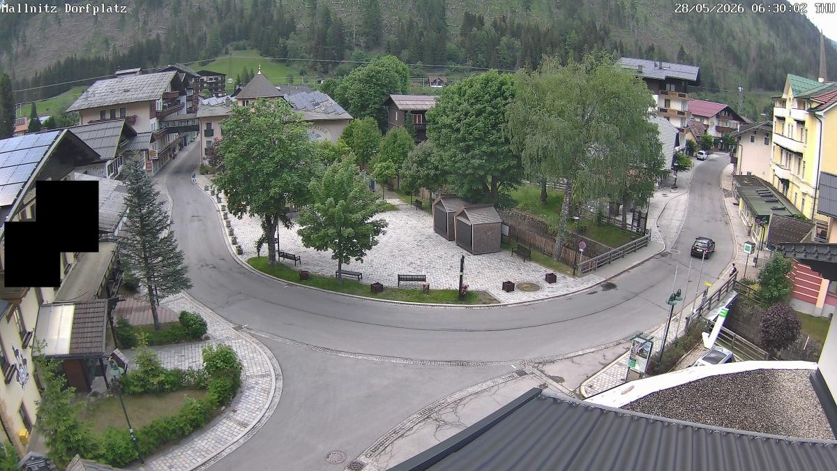 Archived image Webcam Mallnitz Village