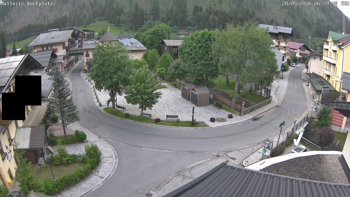 Archived image Webcam Mallnitz Village