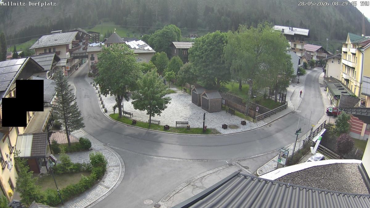 Archived image Webcam Mallnitz Village