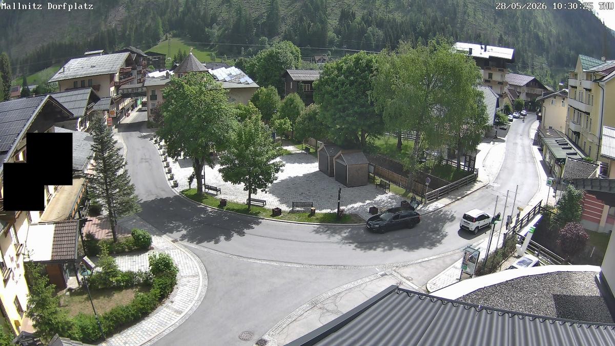 Archived image Webcam Mallnitz Village