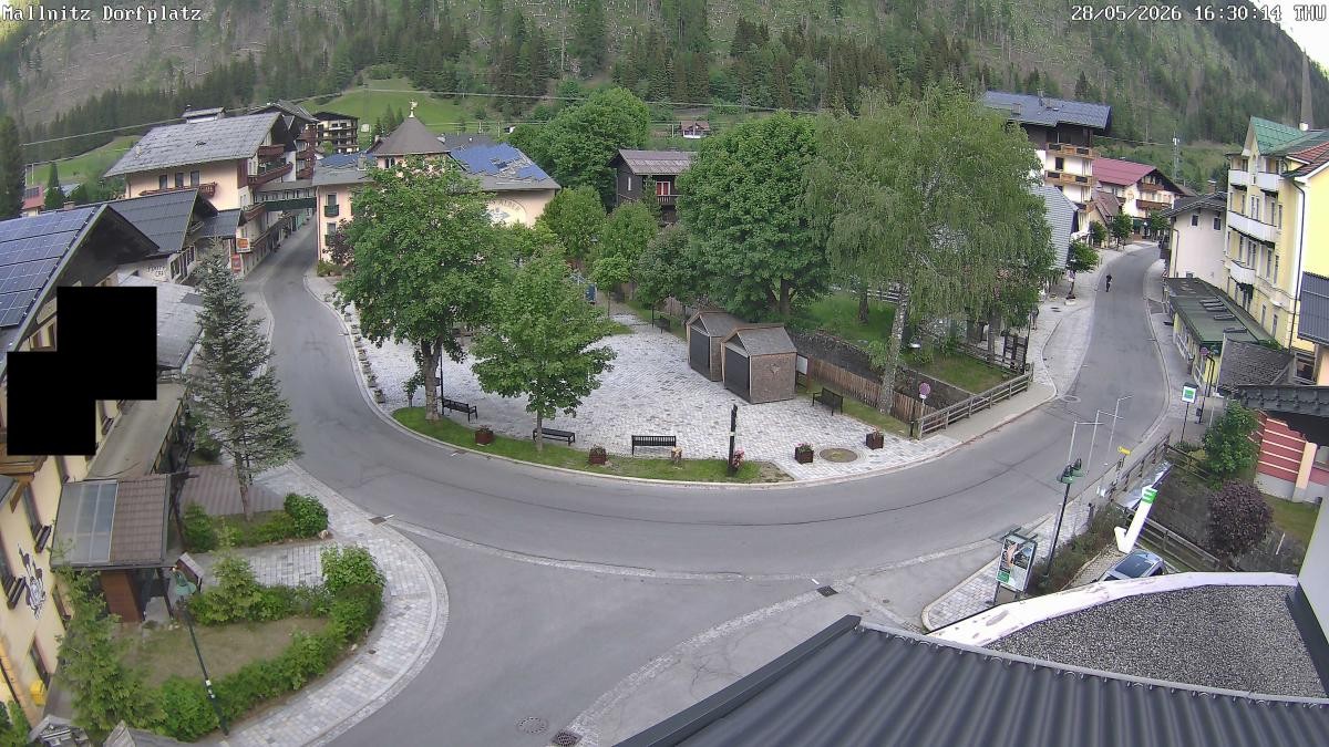 Archived image Webcam Mallnitz Village