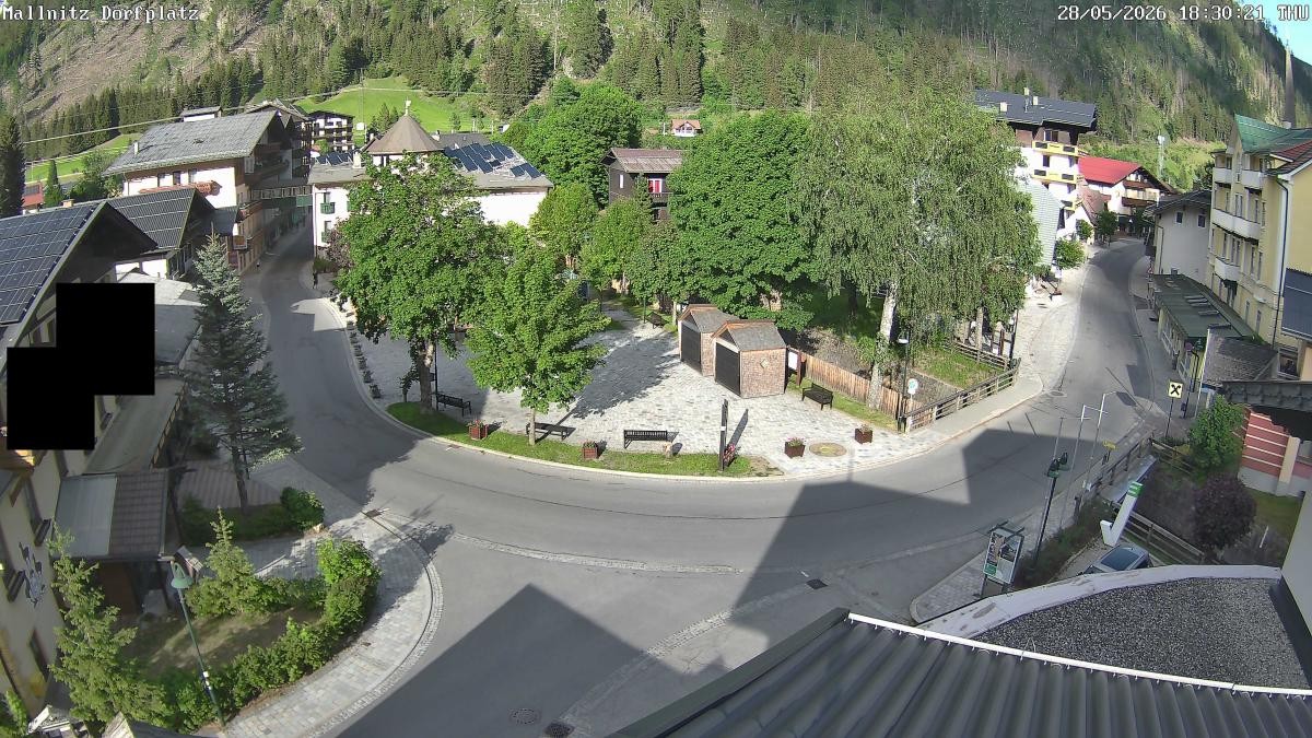 Archived image Webcam Mallnitz Village