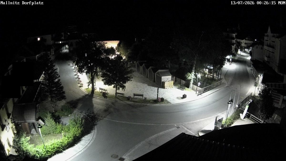 Archived image Webcam Mallnitz Village