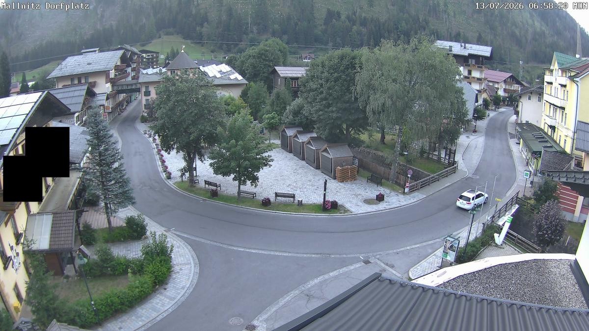 Archiv Foto Webcam Mallnitz: Village square