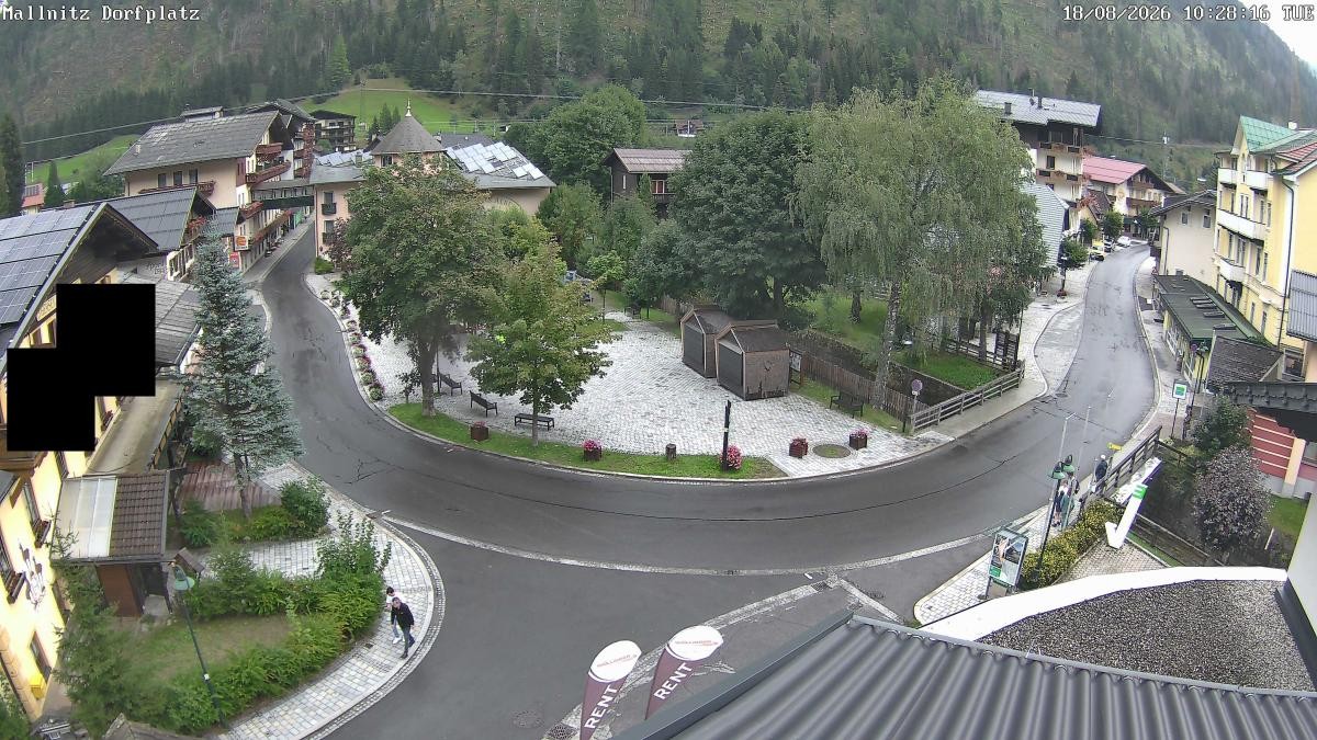 Archiv Foto Webcam Mallnitz: Village square