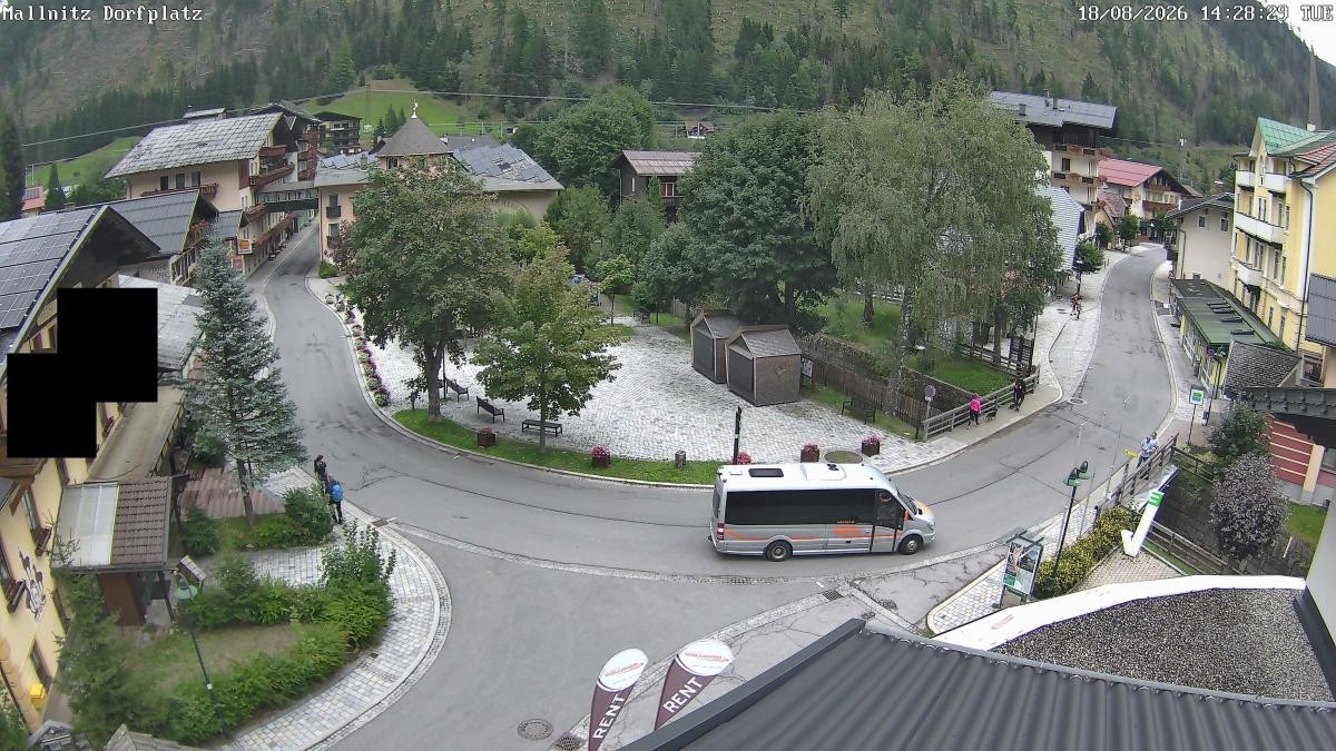 Archiv Foto Webcam Mallnitz: Village square