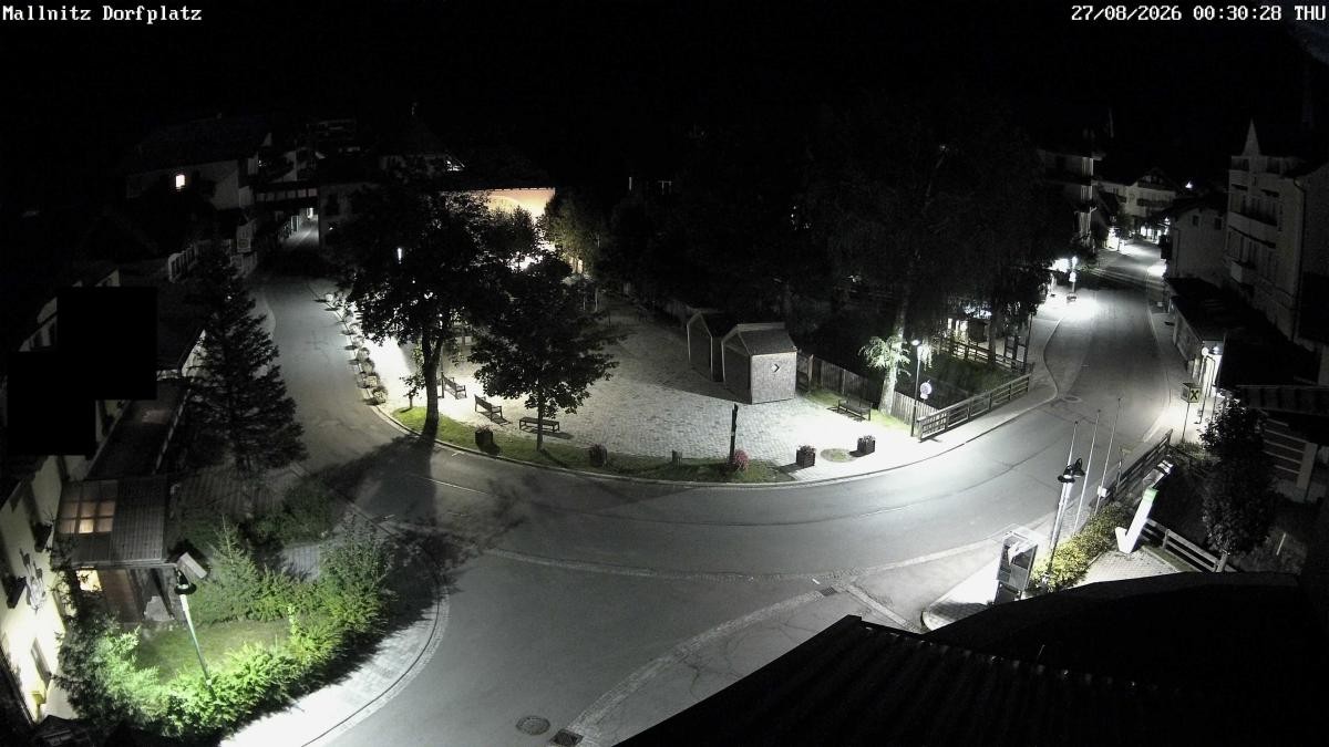 Archived image Webcam Mallnitz Village