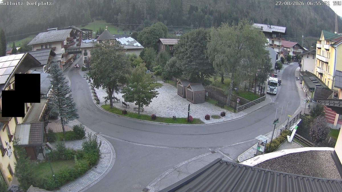 Archiv Foto Webcam Mallnitz: Village square
