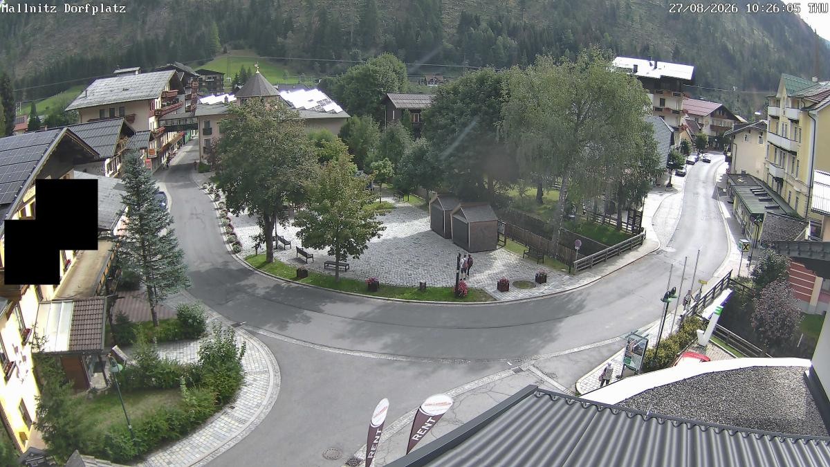 Archiv Foto Webcam Mallnitz: Village square