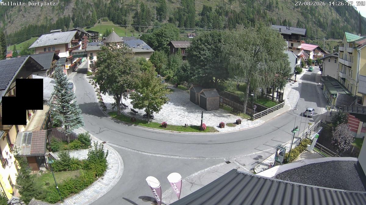Archiv Foto Webcam Mallnitz: Village square