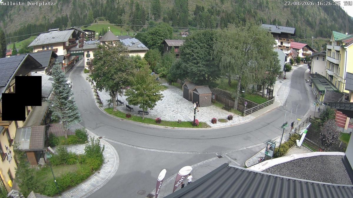 Archiv Foto Webcam Mallnitz: Village square