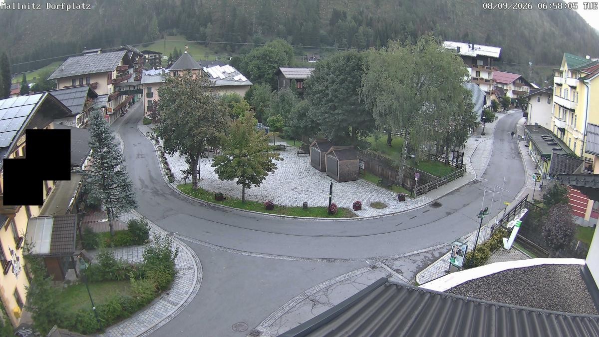 Archiv Foto Webcam Mallnitz: Village square