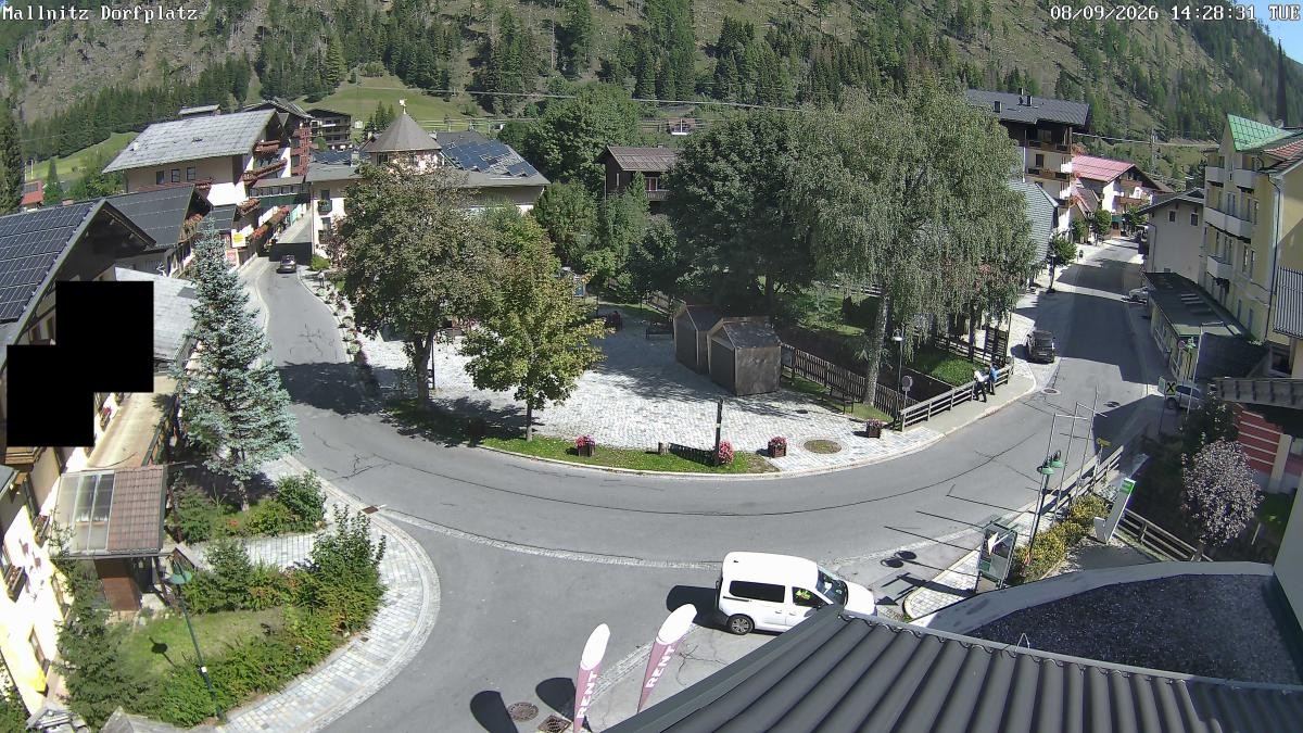 Archiv Foto Webcam Mallnitz: Village square