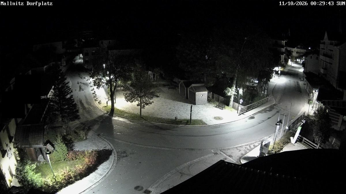 Archived image Webcam Mallnitz Village