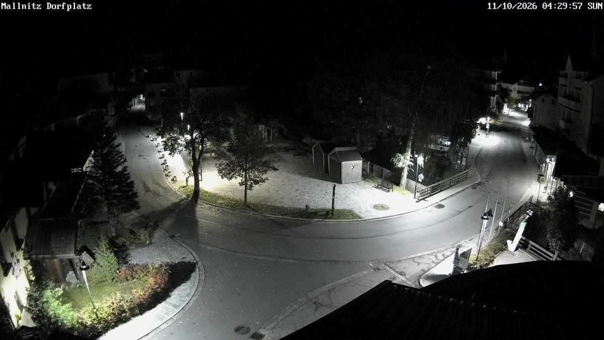 Archived image Webcam Mallnitz Village
