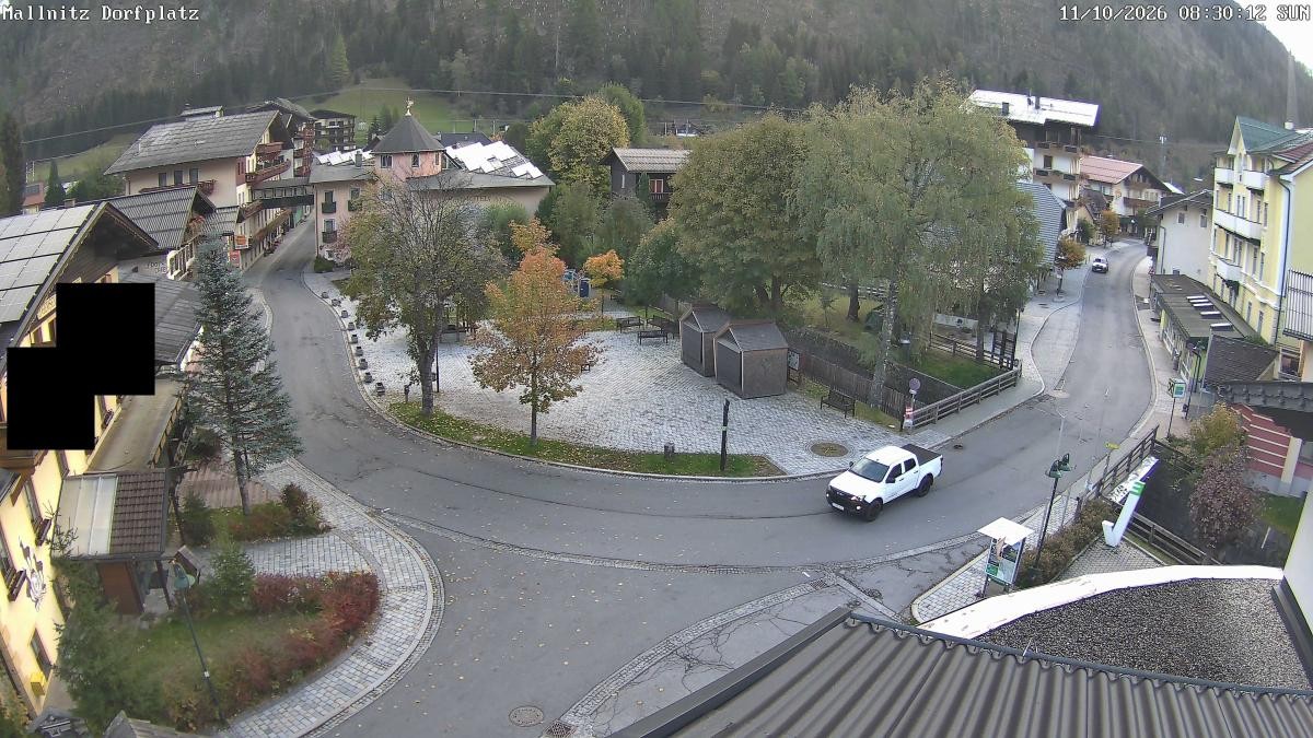 Archived image Webcam Mallnitz Village