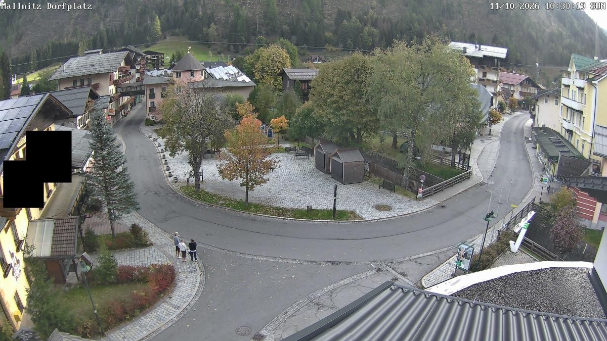 Archived image Webcam Mallnitz Village