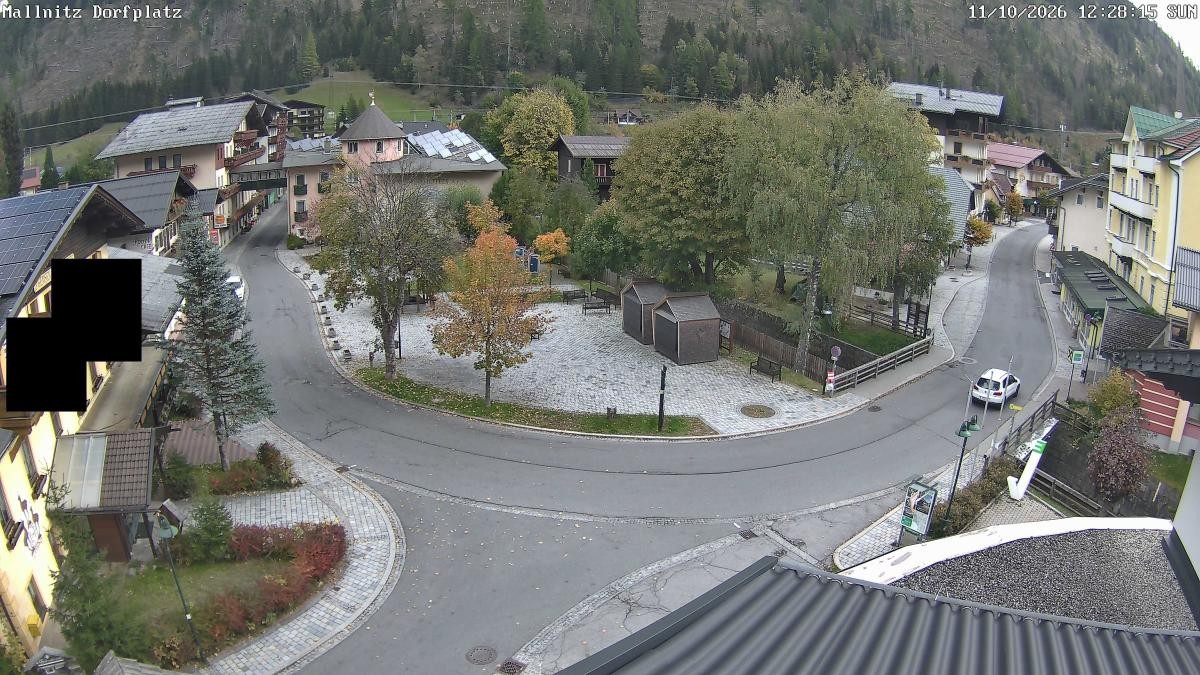 Archived image Webcam Mallnitz Village