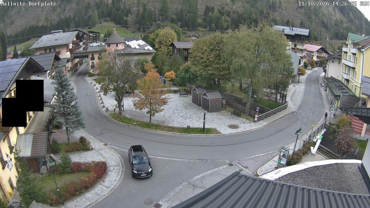 Archived image Webcam Mallnitz Village