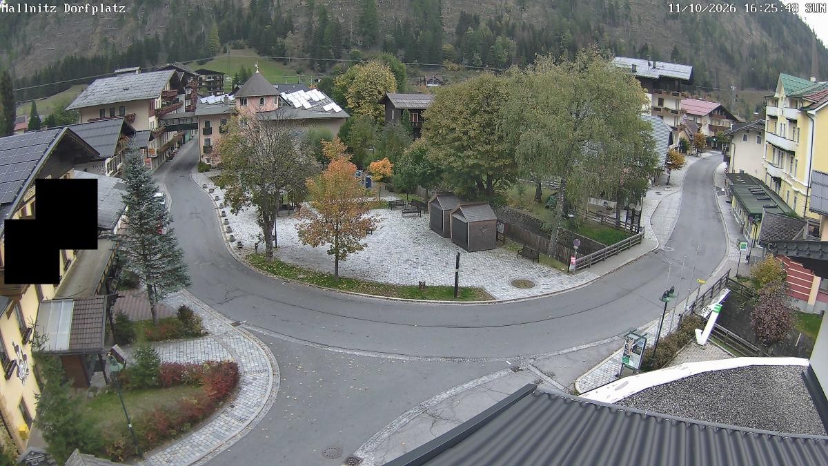 Archived image Webcam Mallnitz Village