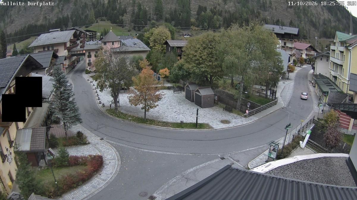 Archived image Webcam Mallnitz Village