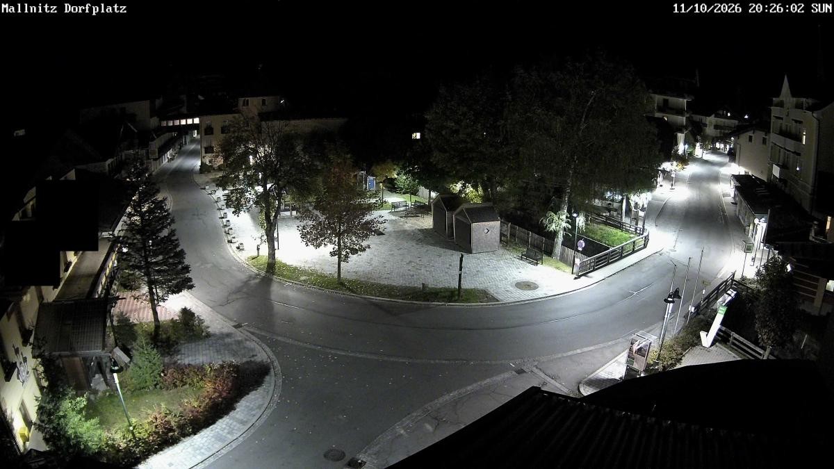 Archiv Foto Webcam Mallnitz: Village square