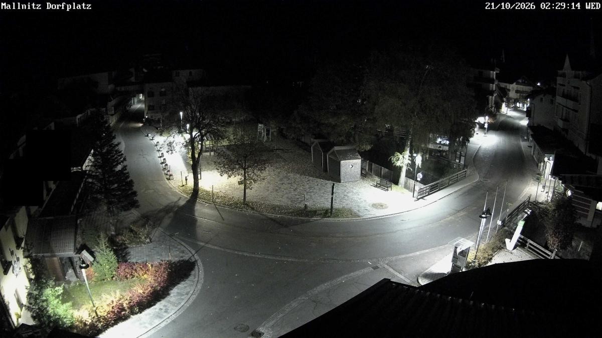 Archiv Foto Webcam Mallnitz: Village square