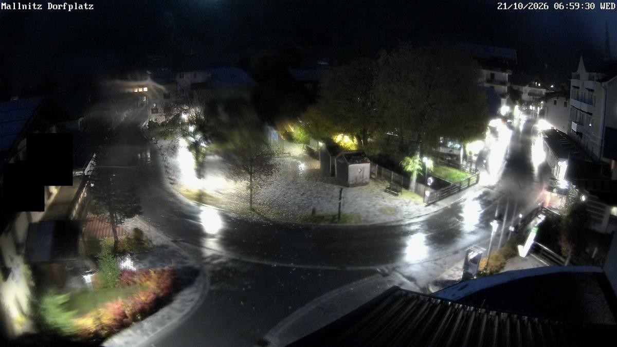 Archiv Foto Webcam Mallnitz: Village square