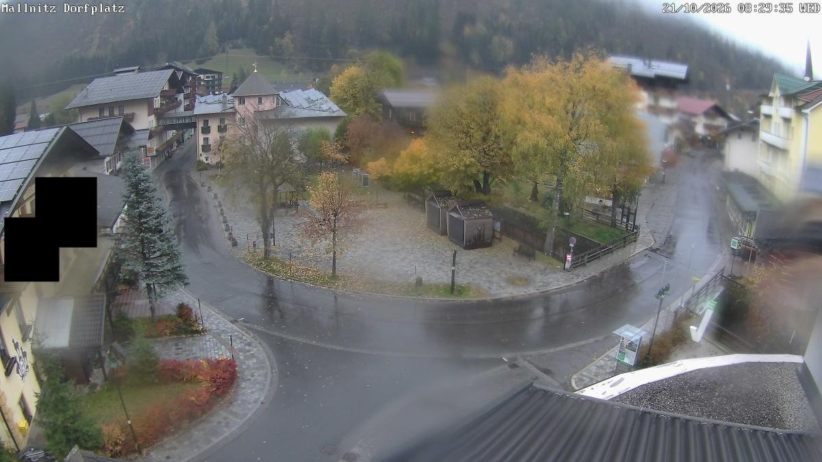 Archiv Foto Webcam Mallnitz: Village square