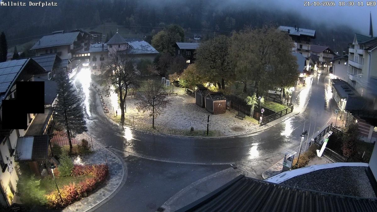 Archiv Foto Webcam Mallnitz: Village square
