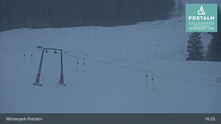 Archiv Foto Webcam Winterpark Postalm