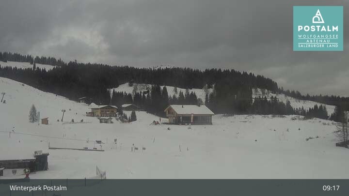 Archiv Foto Webcam Winterpark Postalm