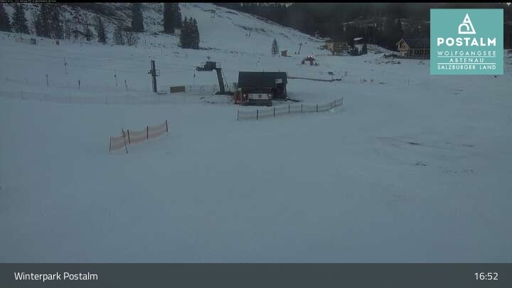 Archiv Foto Webcam Winterpark Postalm