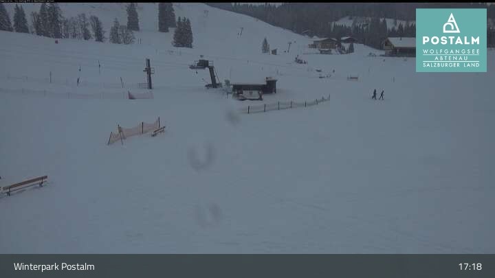 Archiv Foto Webcam Winterpark Postalm