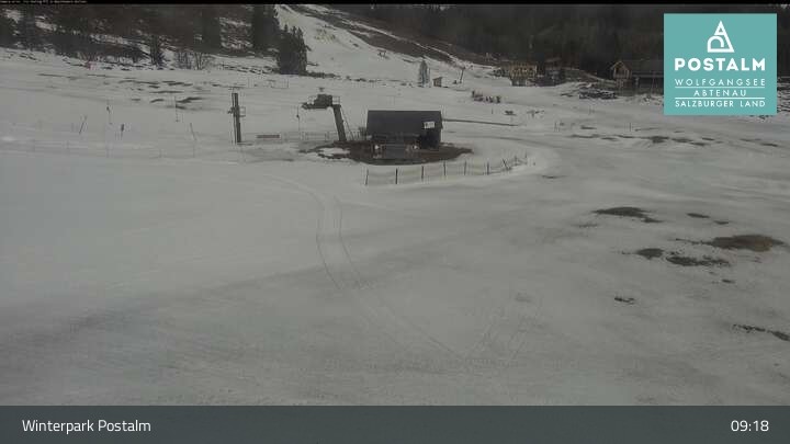 Archiv Foto Webcam Winterpark Postalm