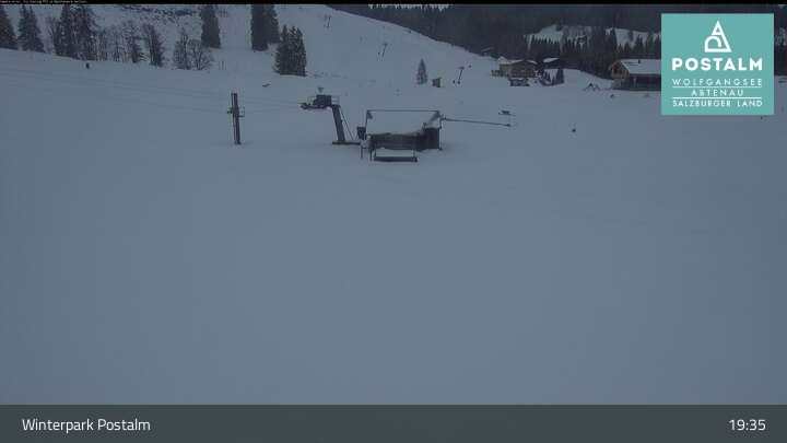 Archiv Foto Webcam Winterpark Postalm