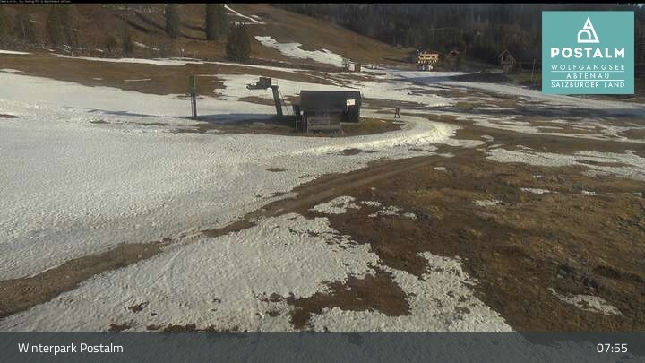 Archiv Foto Webcam Winterpark Postalm