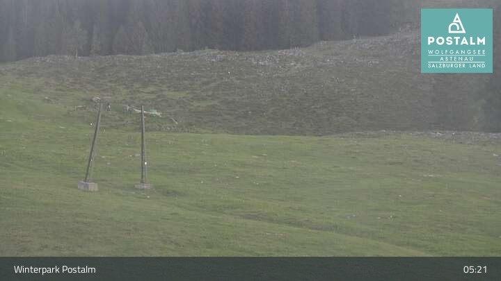 Archiv Foto Webcam Winterpark Postalm