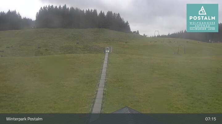 Archiv Foto Webcam Winterpark Postalm