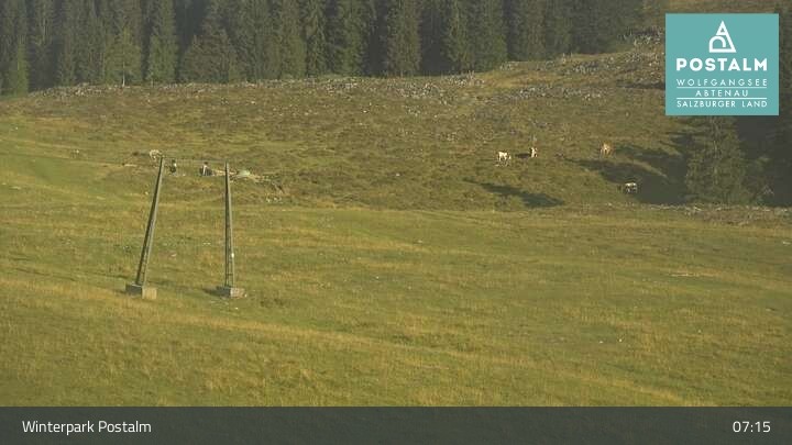 Archiv Foto Webcam Winterpark Postalm