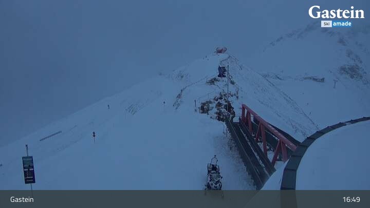 Archiv Foto Webcam Stubnerkogel Bergstation Süd