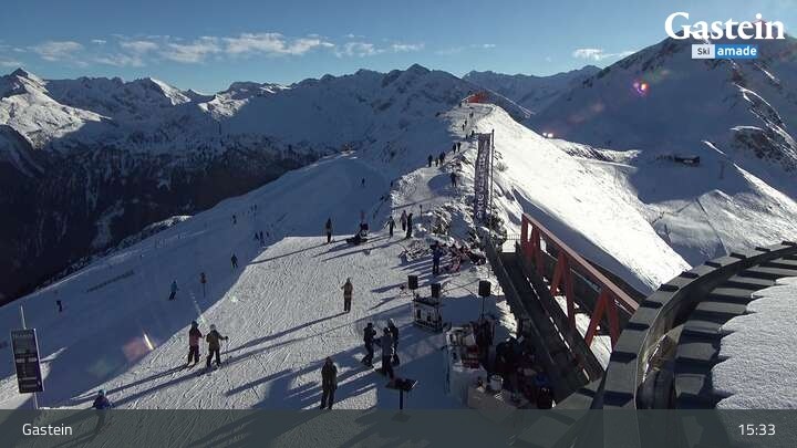 Archiv Foto Webcam Stubnerkogel Bergstation Süd