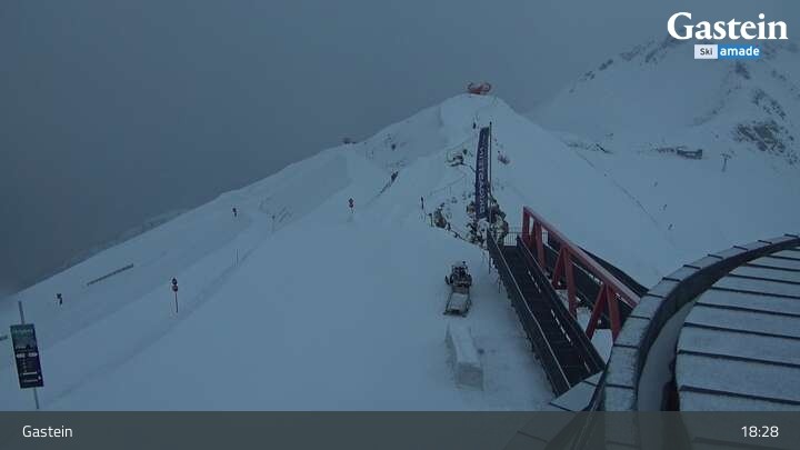 Archiv Foto Webcam Stubnerkogel Bergstation Süd