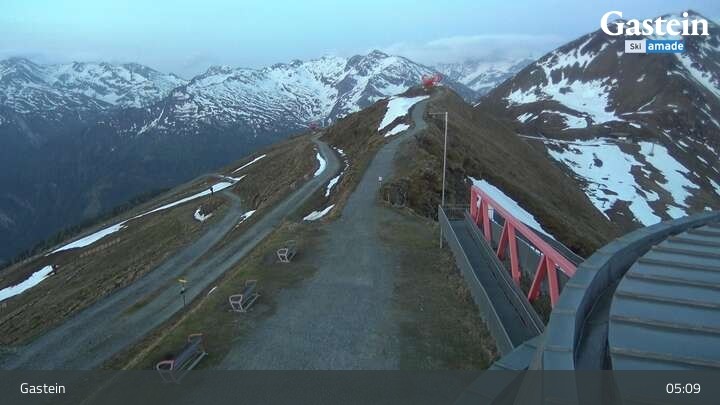 Archived image Webcam Stubnerkogel Top Station South