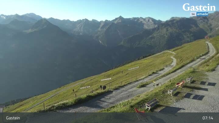 Archiv Foto Webcam Stubnerkogel Bergstation Süd